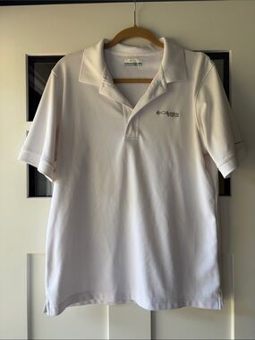 Columbia Men's White Performance Polo